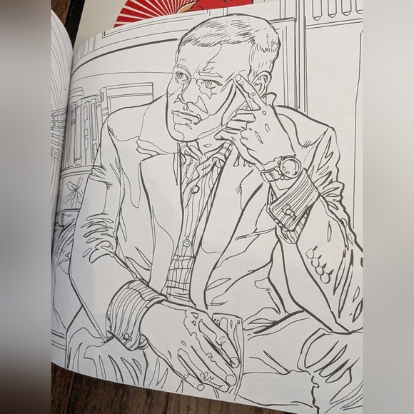 Sherlock: The Mind Palace: A Coloring Book Adventure - Picture 5 of 6